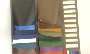 We have a large selection of buckram colours in stock and a wide variety of materials which can be ordered at short notice.
